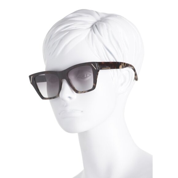 VICTORIA BECKHAM Grey 55mm Square Sunglasses - Picture 2 of 2